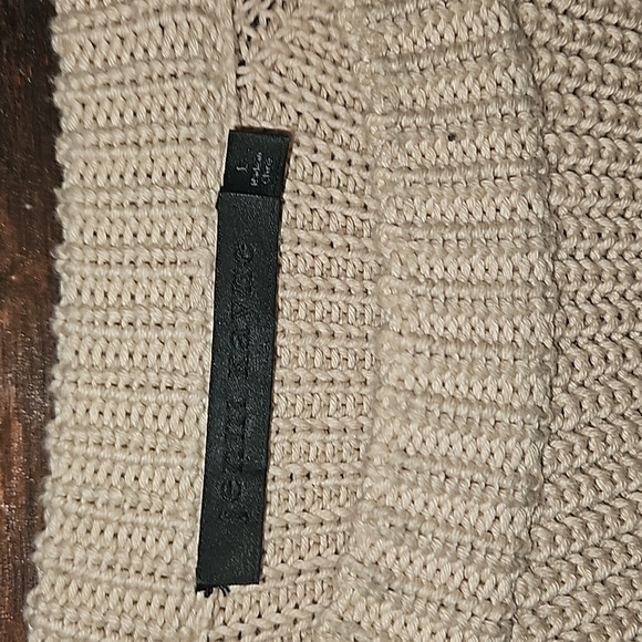 Jenni Kayne Cotton Fisherman Sweater Oatmeal (retail 345$) - Picture 6 of 11